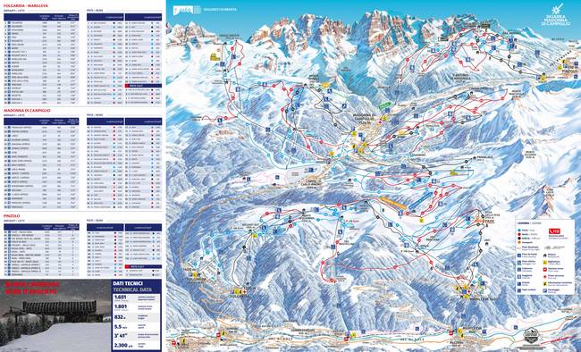 Skiarea Madonna di Campiglio/​Pinzolo/​Folgàrida/​Marilleva