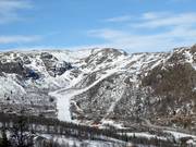 Blick zum 1225 m hohen Roni