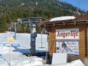 Angerlift - Schlepplift mit T-Bügel/Anker