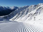 Sehr gute Pistenpräparierun