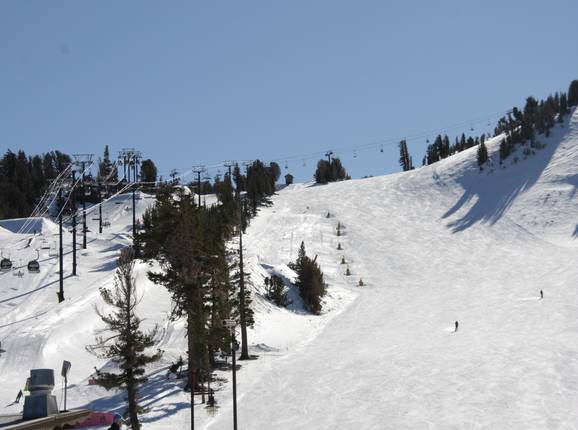 Abfahrt Bradway zur Main Lodge