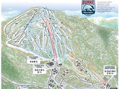 Pistenplan Burke Mountain