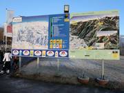 Informationstafel an der Talstation