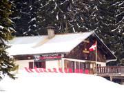 Nahe der Abfahrt Baches (Retourstrecke von Crest Voland nach Les Saisies) liegt das Refuge au Lachat.