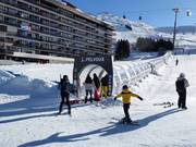 Pelvoux - Förderband mit Überdachung