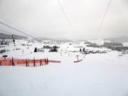 Blick von der Bergstation des Raketenlifts