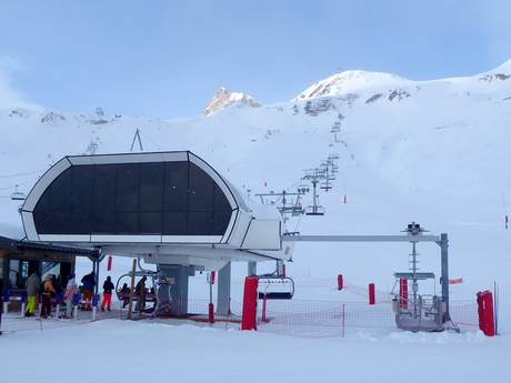 Skilifte/Seilbahnen Tal der Isère – Lifte/Seilbahnen Tignes/Val d'Isère