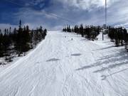 Mittelschwere Abfahrt Väst