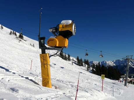 Schneesicherheit Oberstdorf/Kleinwalsertal – Schneesicherheit Fellhorn/Kanzelwand – Oberstdorf/Riezlern