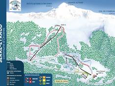 Pistenplan Serre-Eyraud (Orcières)