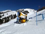Leistungsfähige Beschneiung im Skigebiet Krvavec