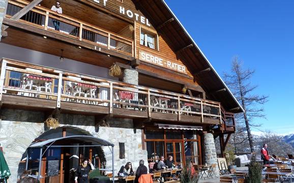 Hütten, Bergrestaurants  Vallée de la Guisane – Bergrestaurants, Hütten Serre Chevalier – Briançon/Chantemerle/Villeneuve-la-Salle/Le Monêtier-les-Bains