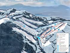 Pistenplan Grúň (Ski Park) – Staré Hamry