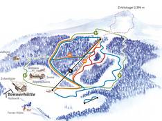 Pistenplan Tonnerhütte – Mühlen
