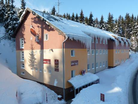 Tschechisches Erzgebirge: Unterkunftsangebot der Skigebiete – Unterkunftsangebot Keilberg (Klínovec)