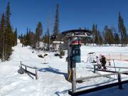 Stugliften - Schlepplift mit T-Bügel/Anker