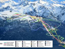 Pistenplan Cerro Perito Moreno – El Bolsón (Laderas)