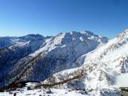 Blick vom Punta Ces zur Cima Tognola