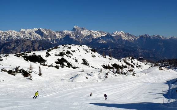 Größter Höhenunterschied in Slowenien – Skigebiet Vogel – Bohinj