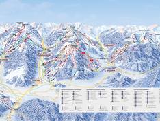 Pistenplan Rodel Jet – Flachau