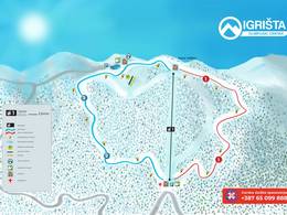 Skigebiet Igrišta – Vlasenica