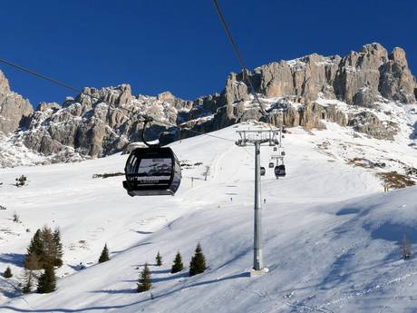 Val di Fassa (Fassatal): beste Skilifte – Lifte/Seilbahnen Carezza