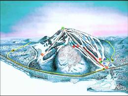 Pistenplan Svanstein