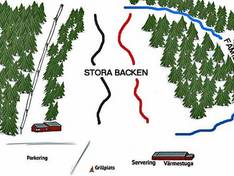Pistenplan Kalhyttan/Dammshöjden – Filipstad