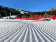 Perfekte Pistenpräparierung im Skigebiet Hemsedal