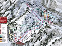 Pistenplan Cherry Peak
