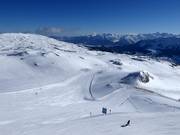Start der Pisten an der Bergstation