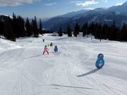 Leichte Pisten am Übungslift Caischavedra