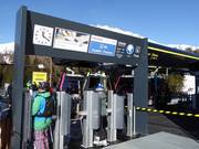 Informationen beim Einstieg an der Gondelbahn