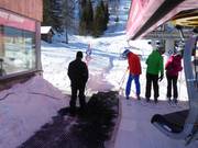 Aufmerksames Personal