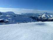 Anfängerbereich im Sektor Crêtes