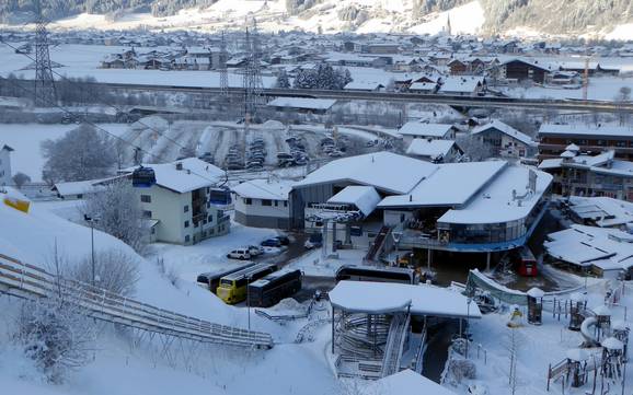 Zell-Gerlos: Anfahrt in Skigebiete und Parken an Skigebieten – Anfahrt, Parken Zillertal Arena – Zell am Ziller/Gerlos/Königsleiten/Hochkrimml