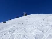 Weitläufiges Tiefschneegelände an der Hornbahn 2000