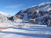 Blick auf Hochfügen