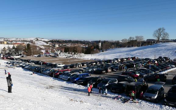 Ostallgäu: Anfahrt in Skigebiete und Parken an Skigebieten – Anfahrt, Parken Nesselwang – Alpspitze (Alpspitzbahn)