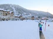 Föderband am Village Platter mit leichter Piste