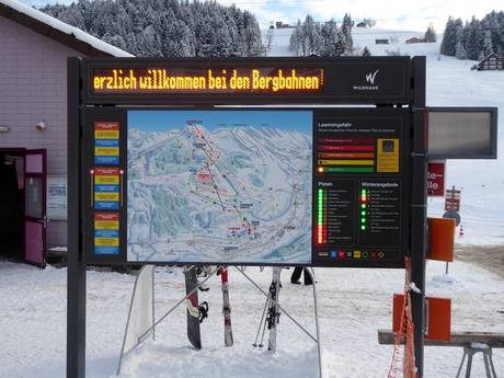 Appenzeller Alpen: Orientierung in Skigebieten – Orientierung Wildhaus – Gamserrugg (Toggenburg)