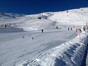 Übungsgelände der Skischule