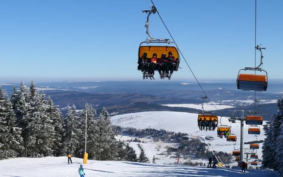 Bestes Skigebiet in der Aussiger Region (Ústecký kraj) – Testbericht Keilberg (Klínovec)