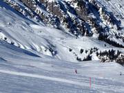 Blick über das Skigebiet Pizol