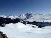 Blick zum Druesberg und Forstberg