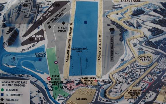 Calgary Region: Orientierung in Skigebieten – Orientierung Canada Olympic Park – Calgary