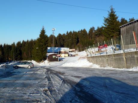St. Englmar: Anfahrt in Skigebiete und Parken an Skigebieten – Anfahrt, Parken Markbuchen/Predigtstuhl (St. Englmar)