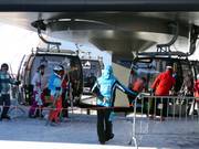 Das Personal ist beim Einstieg immer präsent