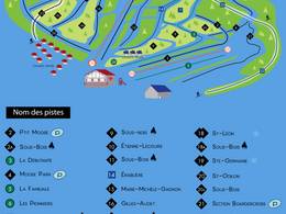 Pistenplan Mont Orignal – Lac Etchemin