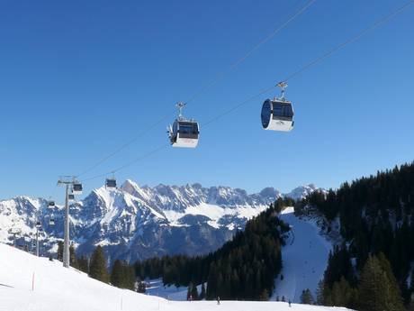 St. Gallen: beste Skilifte – Lifte/Bahnen Flumserberg